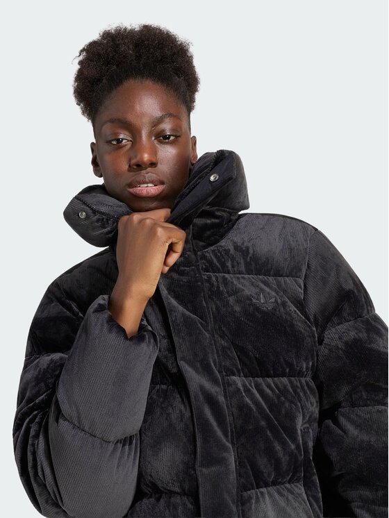 adidas adidas Kurtka puchowa 165628 Czarny Loose Fit