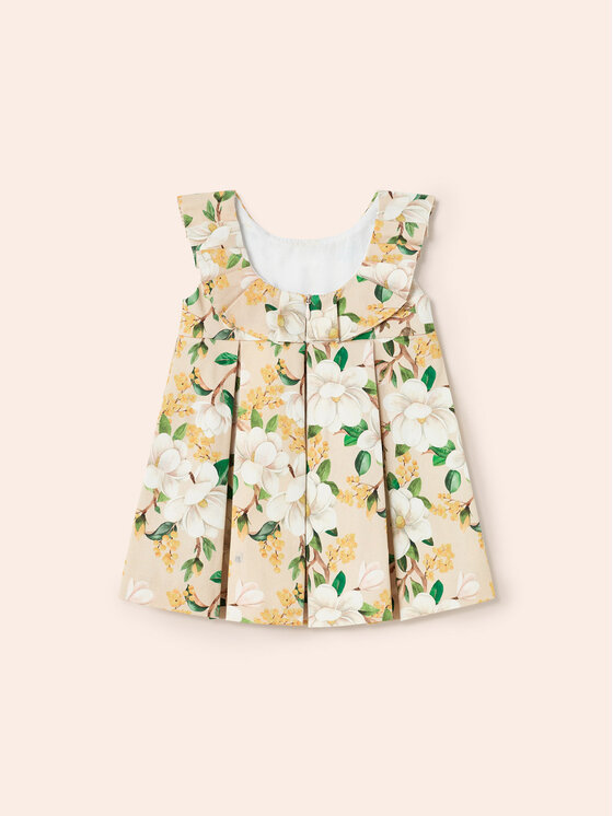 Mayoral Mayoral Sommerkleid 1957 Beige Regular Fit
