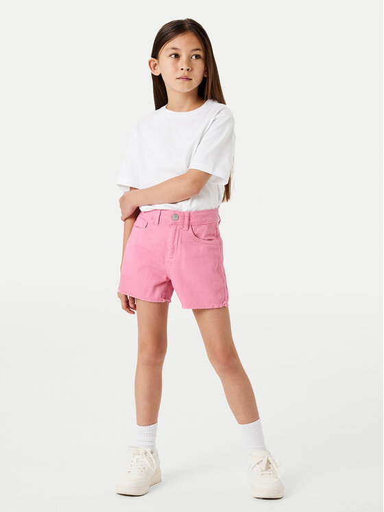 NAME IT NAME IT Pantaloncini di jeans Rose 13239003 Rosa Mom Fit