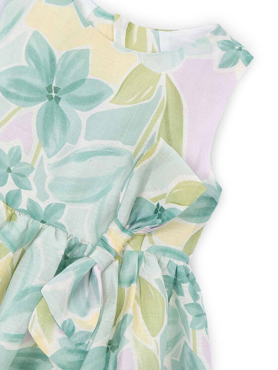 Mayoral Mayoral Φόρεμα κομψό 3913 Πράσινο Regular Fit