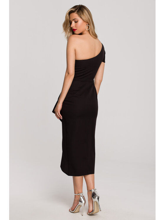 Makover Makover Abito da sera K146 Nero Regular Fit