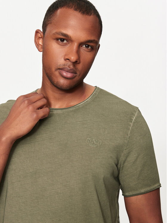 JOOP! Jeans JOOP! Jeans Majica 06Clark 30032102 Zelena Modern Fit
