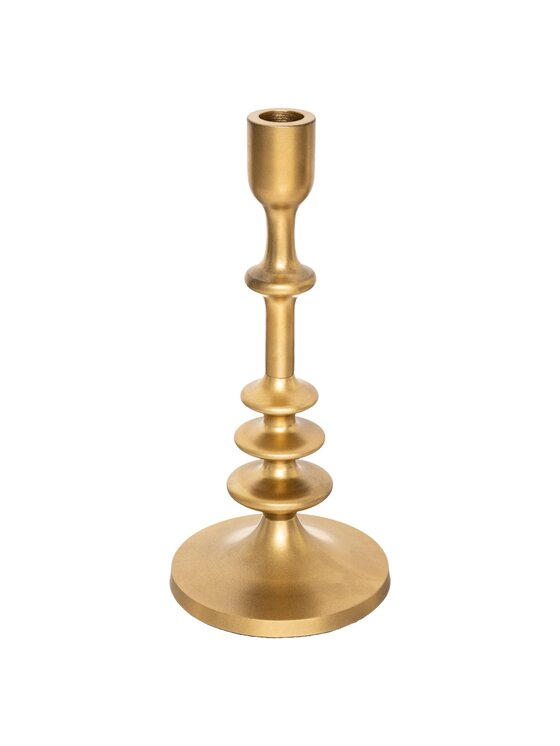 MIAhome MIAhome Świecznik metalowy CANELOBRE 25,5 cm Czarny