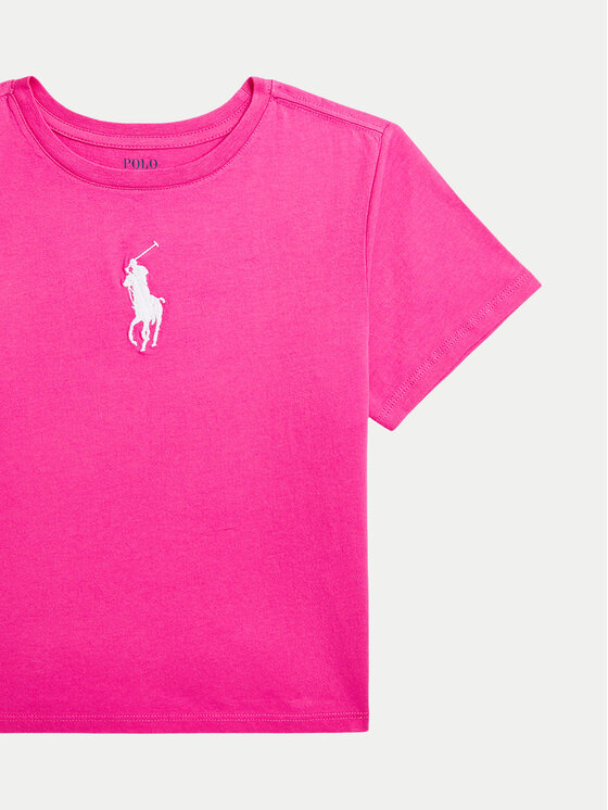 Polo Ralph Lauren Polo Ralph Lauren Póló 313957340001 Rózsaszín Boxy Fit