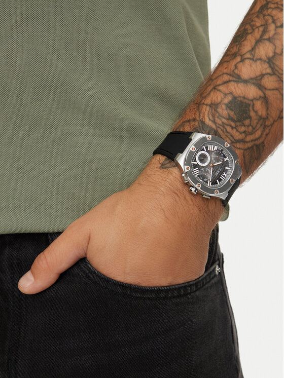 Guess Guess Laikrodis Headline GW0571G1 Juoda