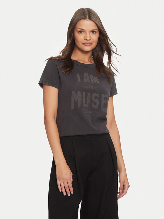 Deha Deha T-Shirt C12151 Černá Regular Fit