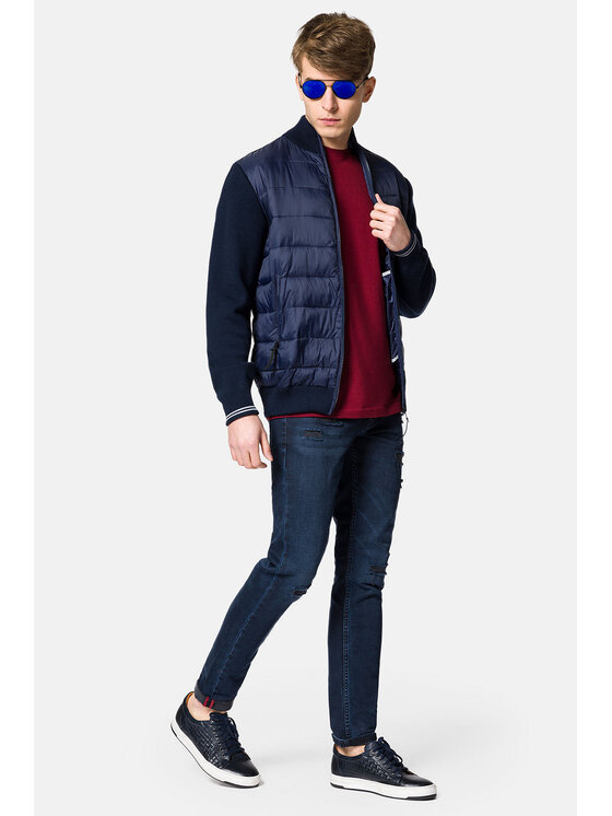 Lancerto Lancerto Kurtka puchowa Arizona KU131123000005 Granatowy Regular Fit