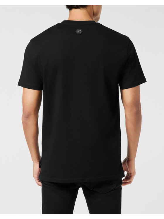 PHILIPP PLEIN PHILIPP PLEIN T-Shirt 26237 Czarny Regular Fit