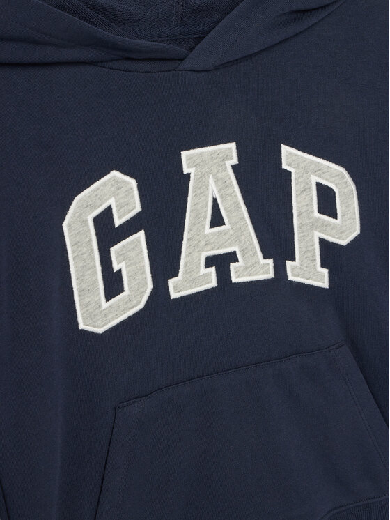 Gap Gap Felpa 743959-06 Blu scuro Relaxed Fit