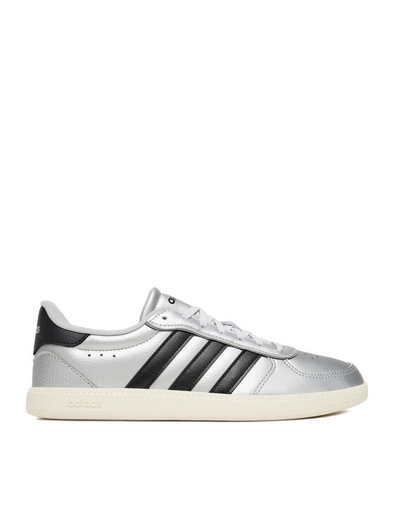 adidas adidas Sneakersy BREAKNET SLEEK JQ8263 Srebrny