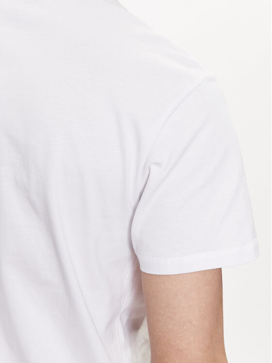 Guess Guess T-krekls Logo M3GI30 K8FQ4 Balts Slim Fit