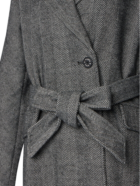 Robe di Kappa Robe di Kappa Kabát pro přechodné období Jeannie 62123UW Černá Regular Fit