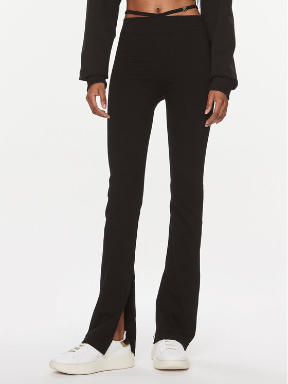 HUGO Hugo Riidest püksid Norchidea 50508709 Must Slim Fit