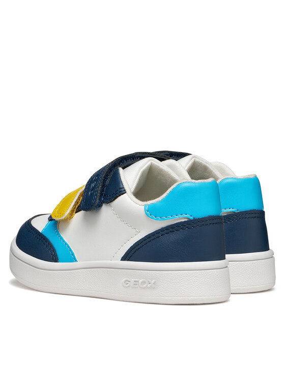 Geox Geox Sneakersy B Eclyper Boy B555LA 000BC CB41Z Biały