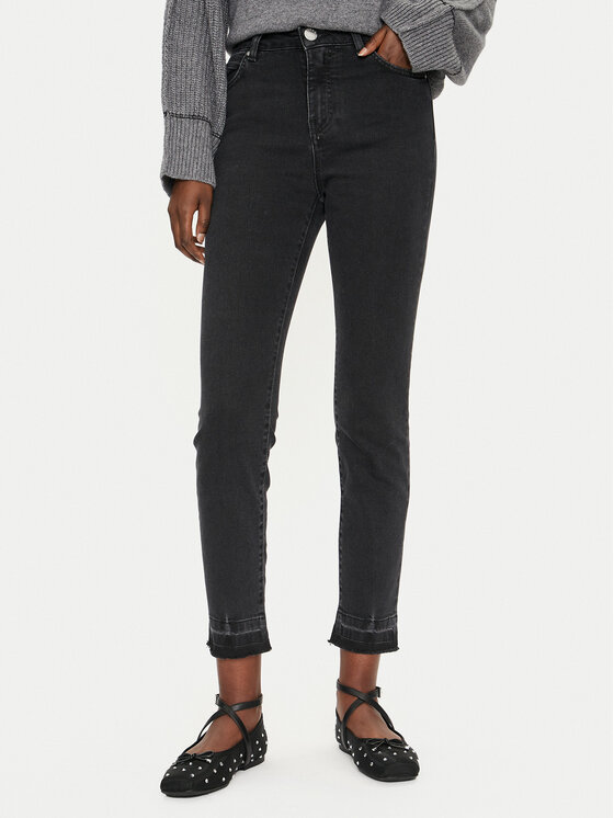 Pinko Blugi Sabrina 100169 A21V Negru Slim Fit