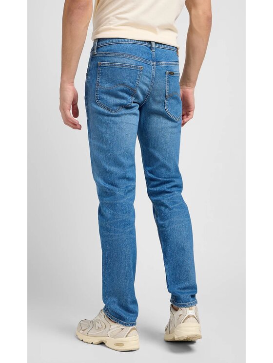 Lee Lee Jeansy Daren Zip Fly Niebieski Regular Fit