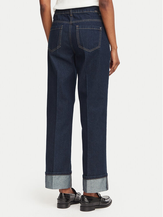 Morgan Morgan Jeans 252-PREVER Blu scuro Straight Fit
