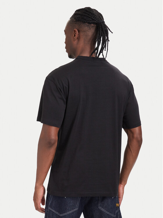 Versace Jeans Couture Versace Jeans Couture T-Shirt 80GAHT02 CJ00T Černá Regular Fit