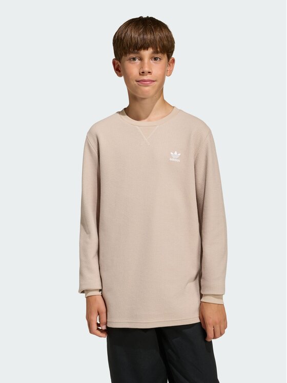 adidas adidas Longsleeve 159152 Beżowy Regular Fit