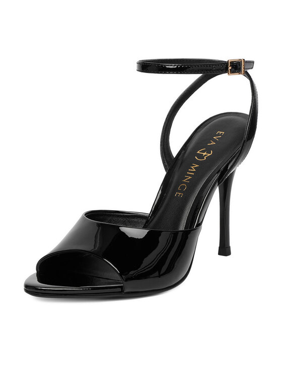 Eva Minge Eva Minge Sandalen EO-FLORA-LT1605-6 Schwarz