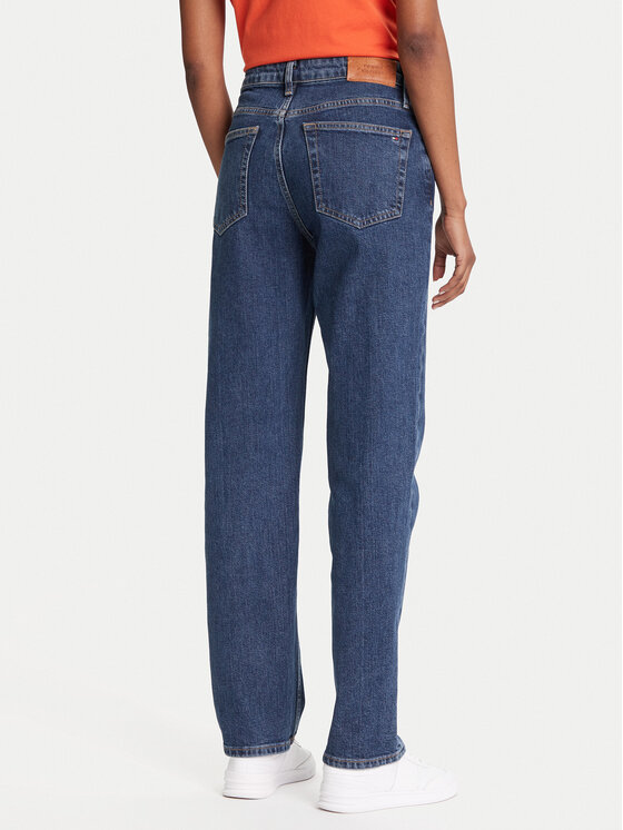Tommy Hilfiger Tommy Hilfiger Džínsy Classic WW0WW45672 Modrá Straight Fit