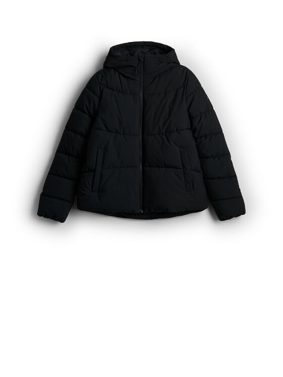 4F 4F Kurtka puchowa URBAN COMMUTER Czarny Regular Fit