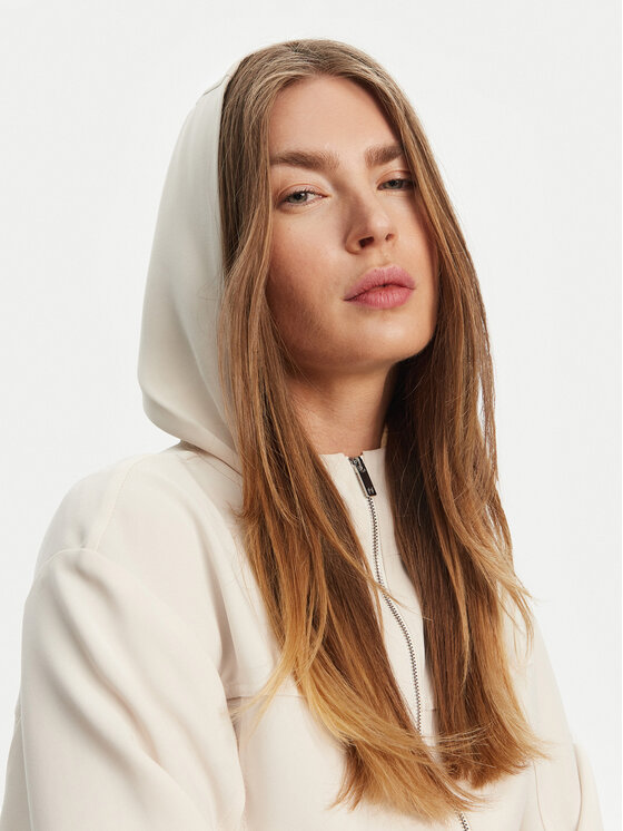 Marella Marella Felpa Daria 2513041045 Écru Regular Fit