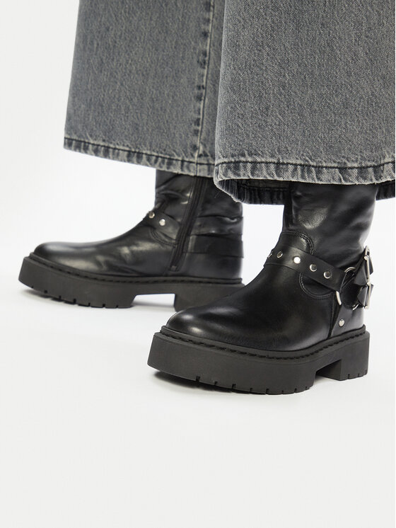 Steve Madden Botine Zwart SM11003405 Negru