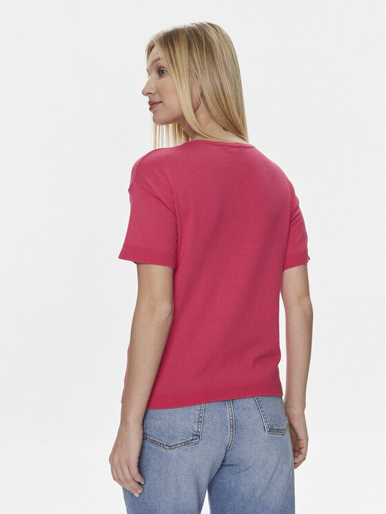 United Colors Of Benetton United Colors Of Benetton T-shirt 103CD102M Ružičasta Regular Fit