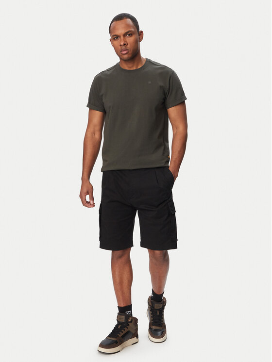 G-Star Raw G-Star Raw Тишърт Lash D16396-B353 Тъмносив Relaxed Fit