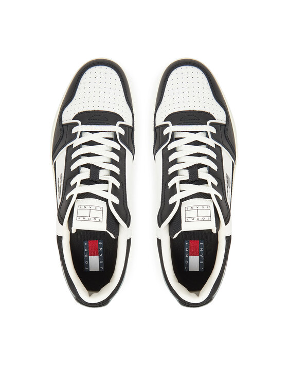 Tommy Jeans Tommy Jeans Sneakersy Tjm Retro Basket EM0EM01610 Biały