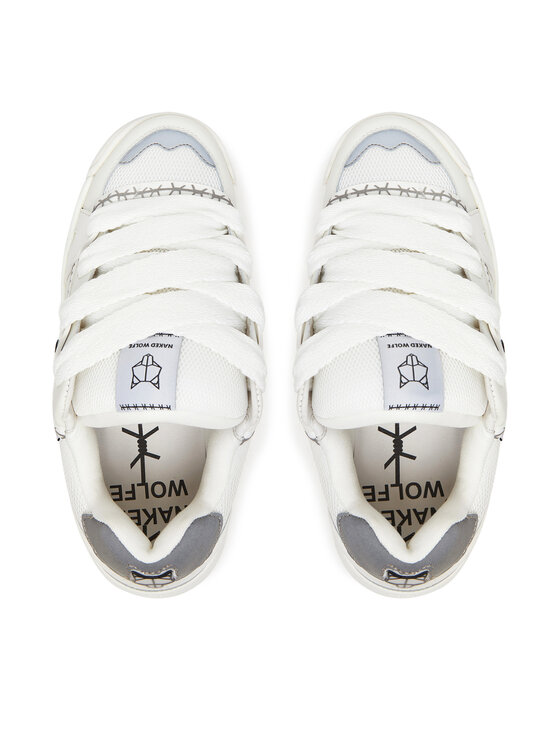 Naked Wolfe Naked Wolfe Sneakersy SLIDER Biela