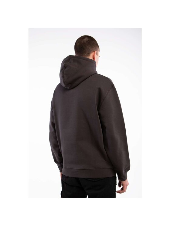 Avirex Avirex Bluza Columbus OH Hoody Brown Brązowy Classic Fit