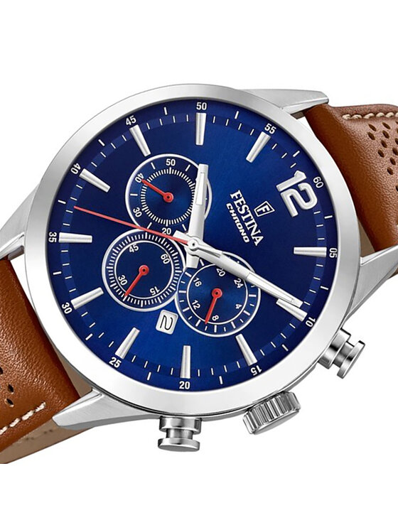 Festina Festina Zegarek F20542-3 Brązowy