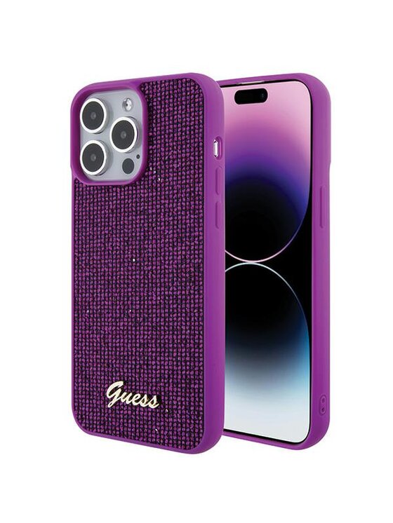 Etui na telefon Guess, Fioletowe, iPhone 15 Pro Max
