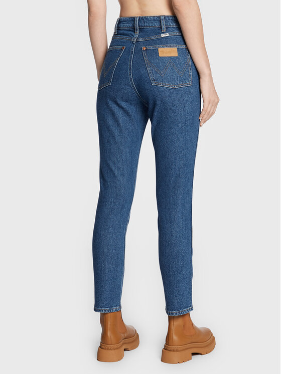 Wrangler Wrangler Τζιν Walker 677 W2HC38X26 112321440 Μπλε Slim Fit