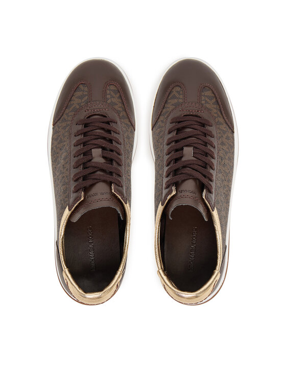 MICHAEL Michael Kors MICHAEL Michael Kors Sneakersy Hayes 43T5HYFS2L Hnedá