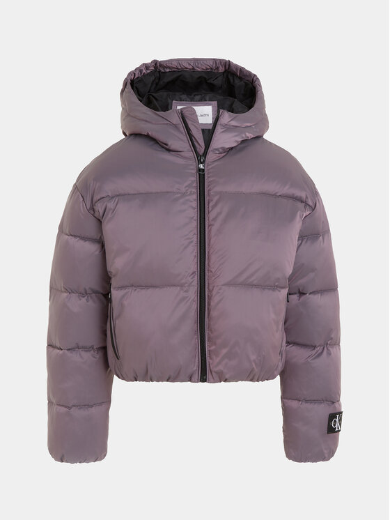 Calvin Klein Jeans Calvin Klein Jeans Зимно яке Hyper Two Tone IG0IG02246 Виолетов Relaxed Fit