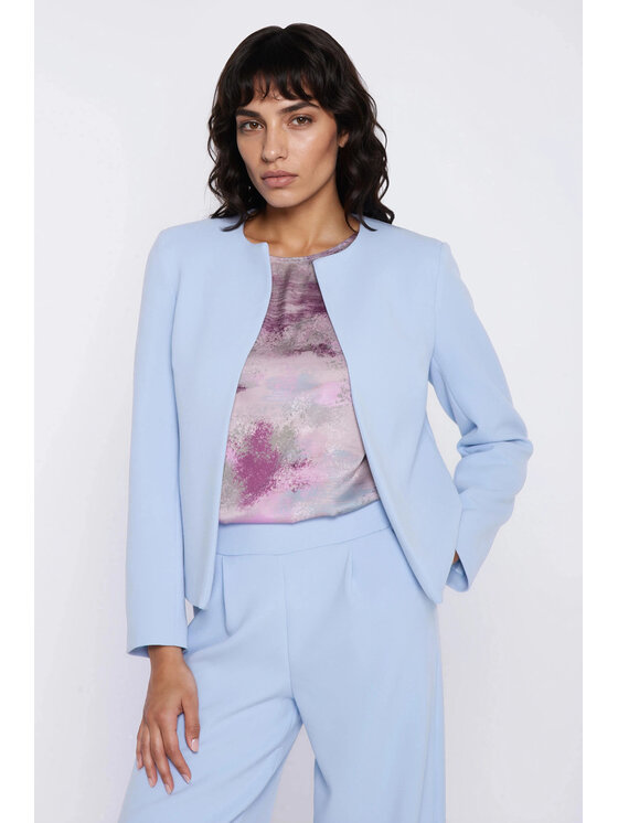 NIFE NIFE Sako Z100 Světle modrá Blazer Fit
