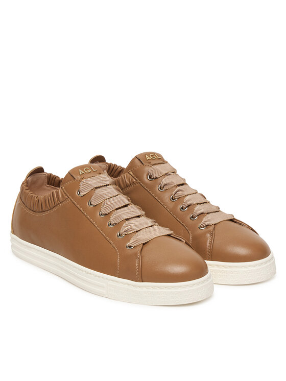 AGL AGL Sneakersy Suzie D936001PGKT018G497 Brązowy