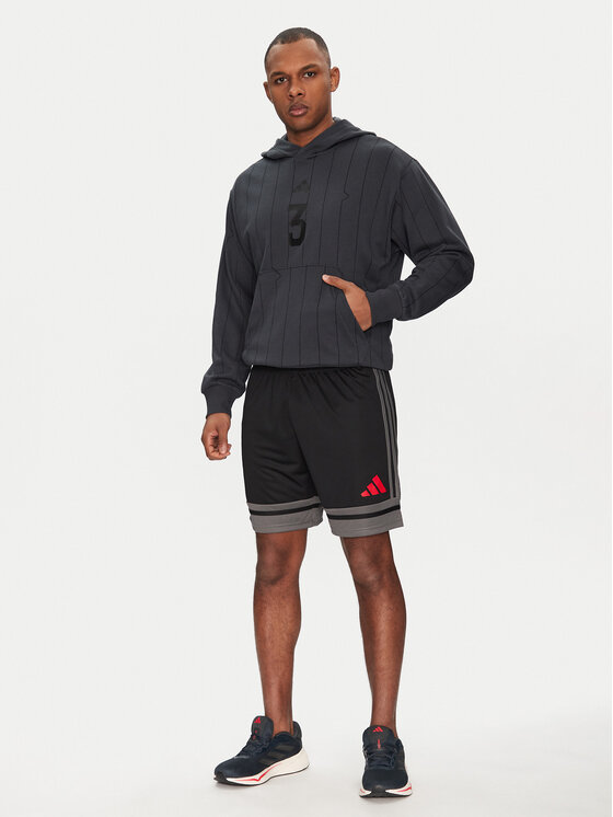 adidas adidas Majica dugih rukava Seasonal Essentials US Sport JD8095 Siva Regular Fit