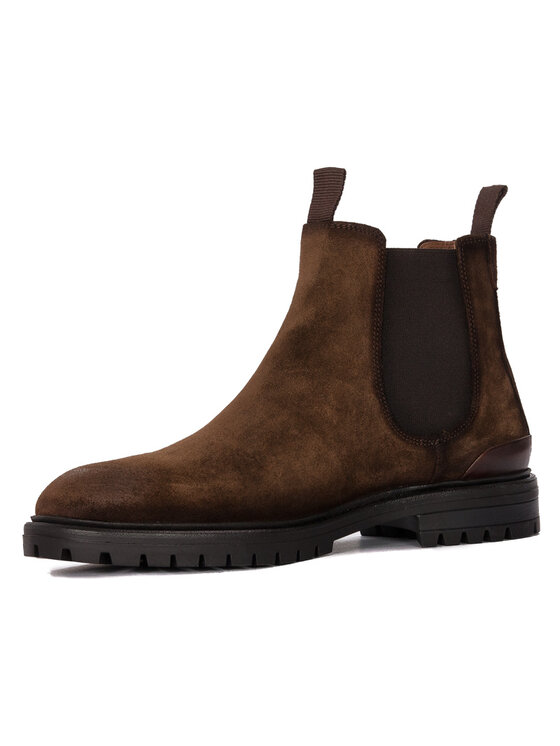 Pepe Jeans Pepe Jeans Botki PMS50224 879 Brązowy