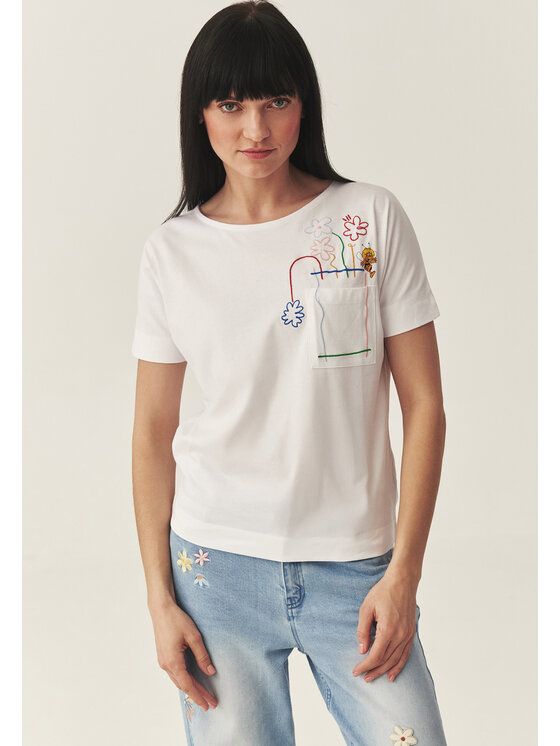 TATUUM Tatuum T-Shirt LALISO Bílá Classic Fit