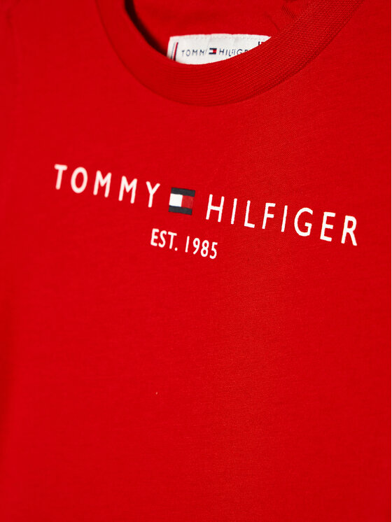 Tommy Hilfiger Tommy Hilfiger Tricou Essential KS0KS00210 S Roșu Regular Fit
