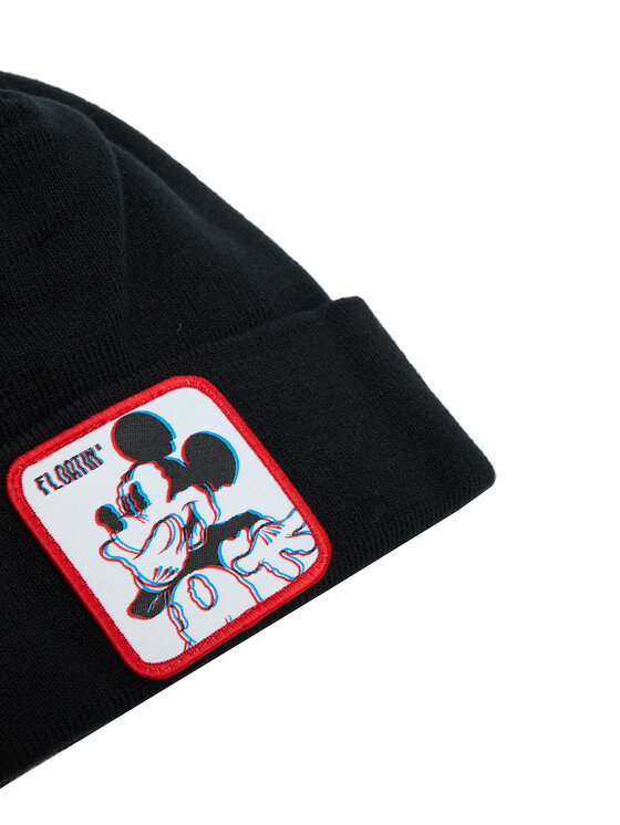 Capslab Capslab Cepure MICKEY CL/DIS/1/BON/FLO1 Melns