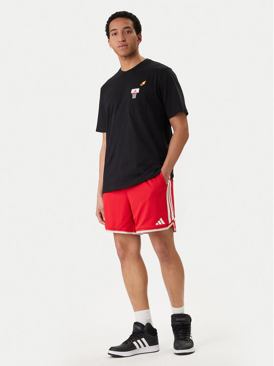 adidas adidas Sportovní kraťasy Stadium JZ6857 Červená Regular Fit