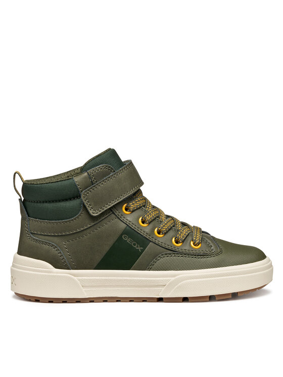 Geox Sneakers J Weemble Boy J56HAA 0MEFU C3009 M Verde închis