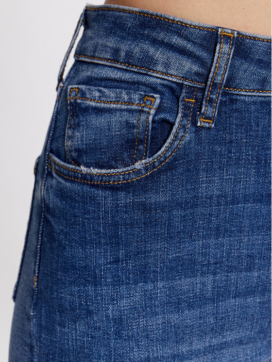 Liu Jo Liu Jo Jeans hlače UF3019 DS829 Mornarsko modra Regular Fit