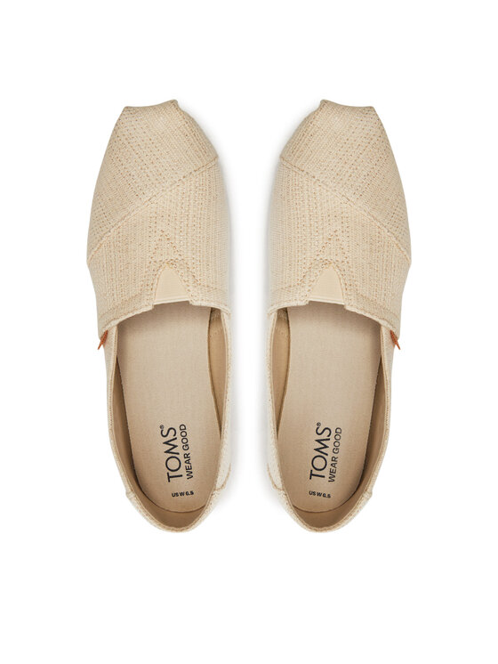 Toms Toms Еспадрильї Alpargata 10020656 Écru