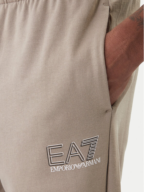 EA7 Emporio Armani EA7 Emporio Armani Tepláková souprava 7M001318 AF13512 U6167 Béžová Regular Fit